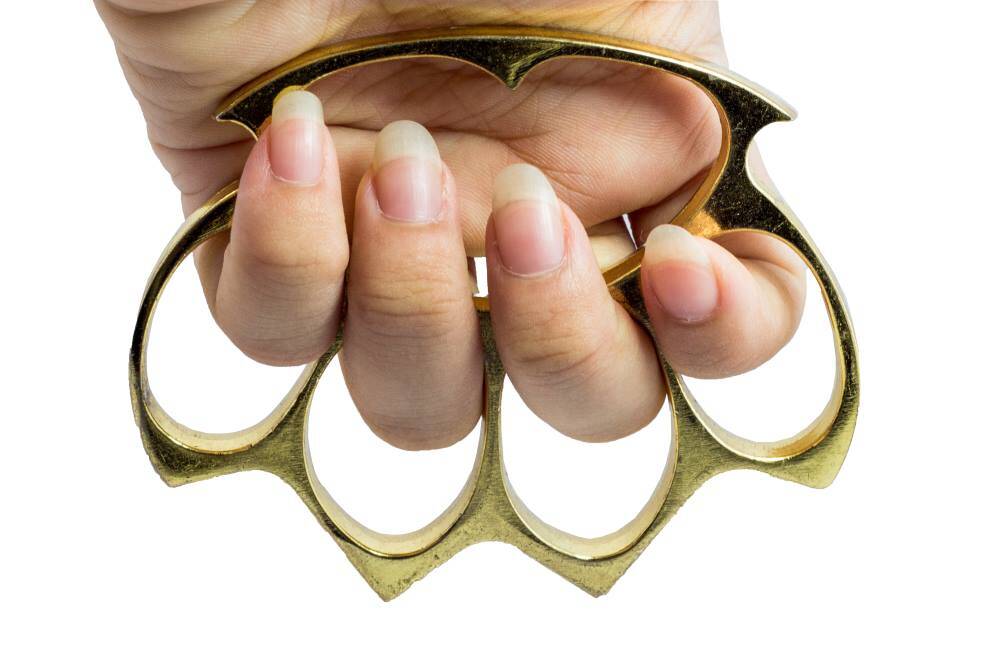 Brass Knuckles SELF DEFENSE WEAPON - HunterArsenal