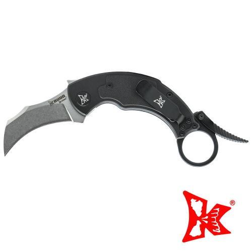 SNAGbit Folding Knife By Louis Krudo | Karambit With Finger Hole