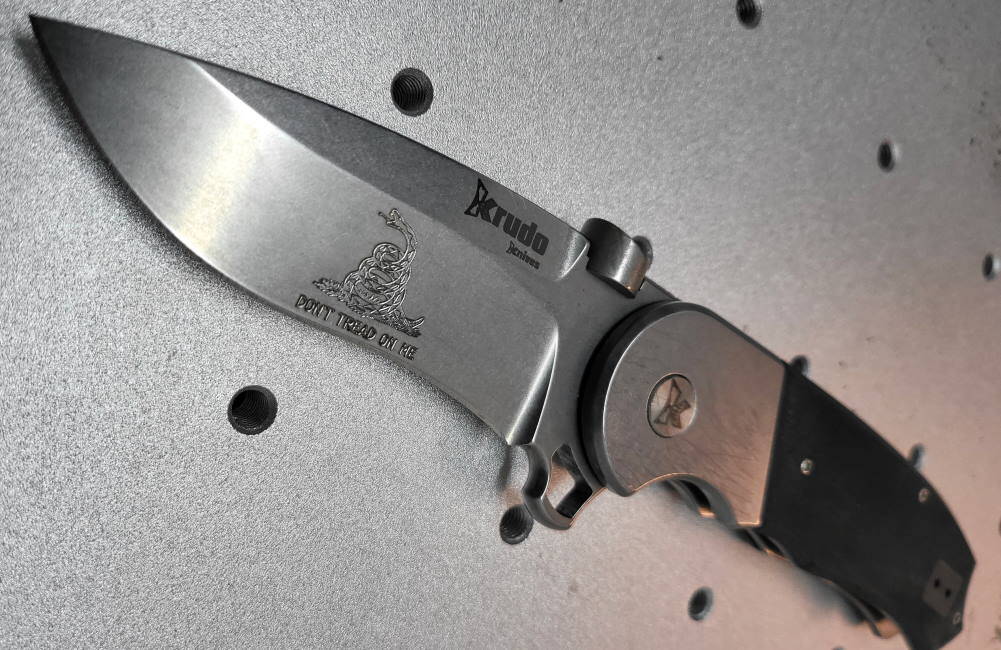 Can You Laser Engrave a Knife? | Text and Image Laser Marking